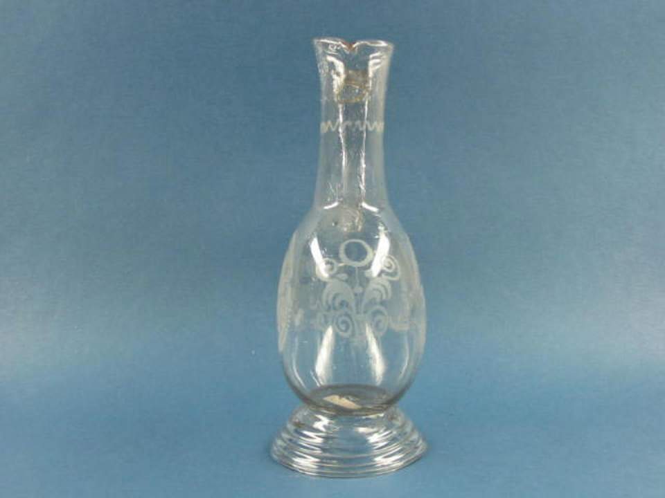 Flasche, Glasflasche, Henkelflasche