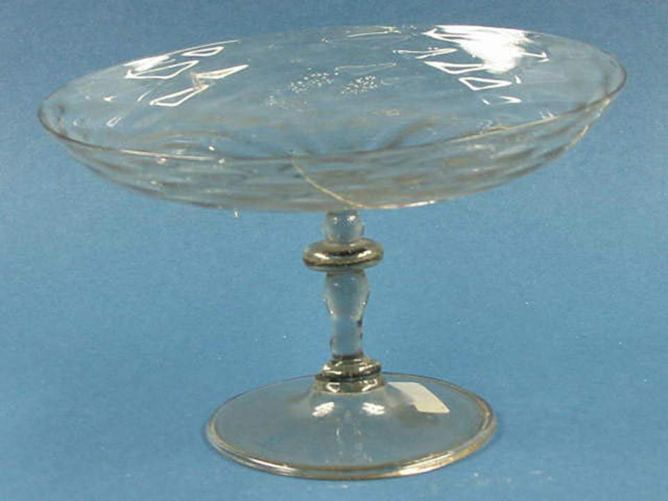 Fussschale, Glasschale