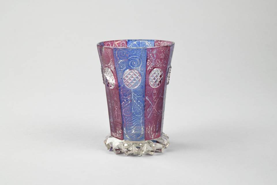 Glas, Trinkglas, Becherglas, Ranftbecher