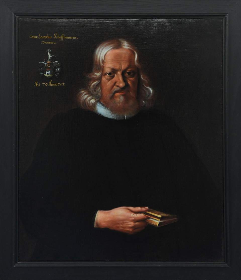 Bildnis des Joseph Schaffhauser (1632 - 1714), Dekan
