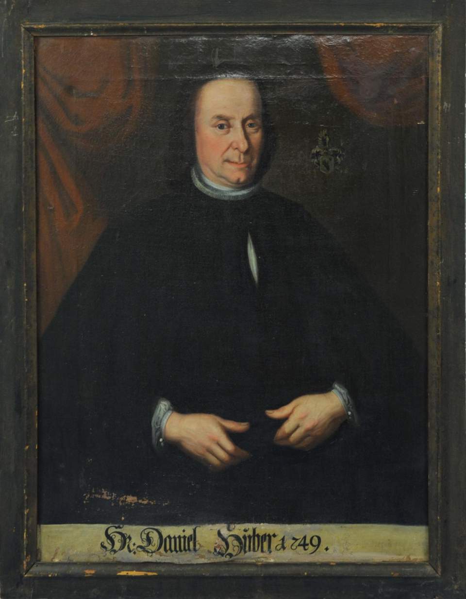 Bildnis des Daniel Huber, Eilfer 1693? - 1749? 