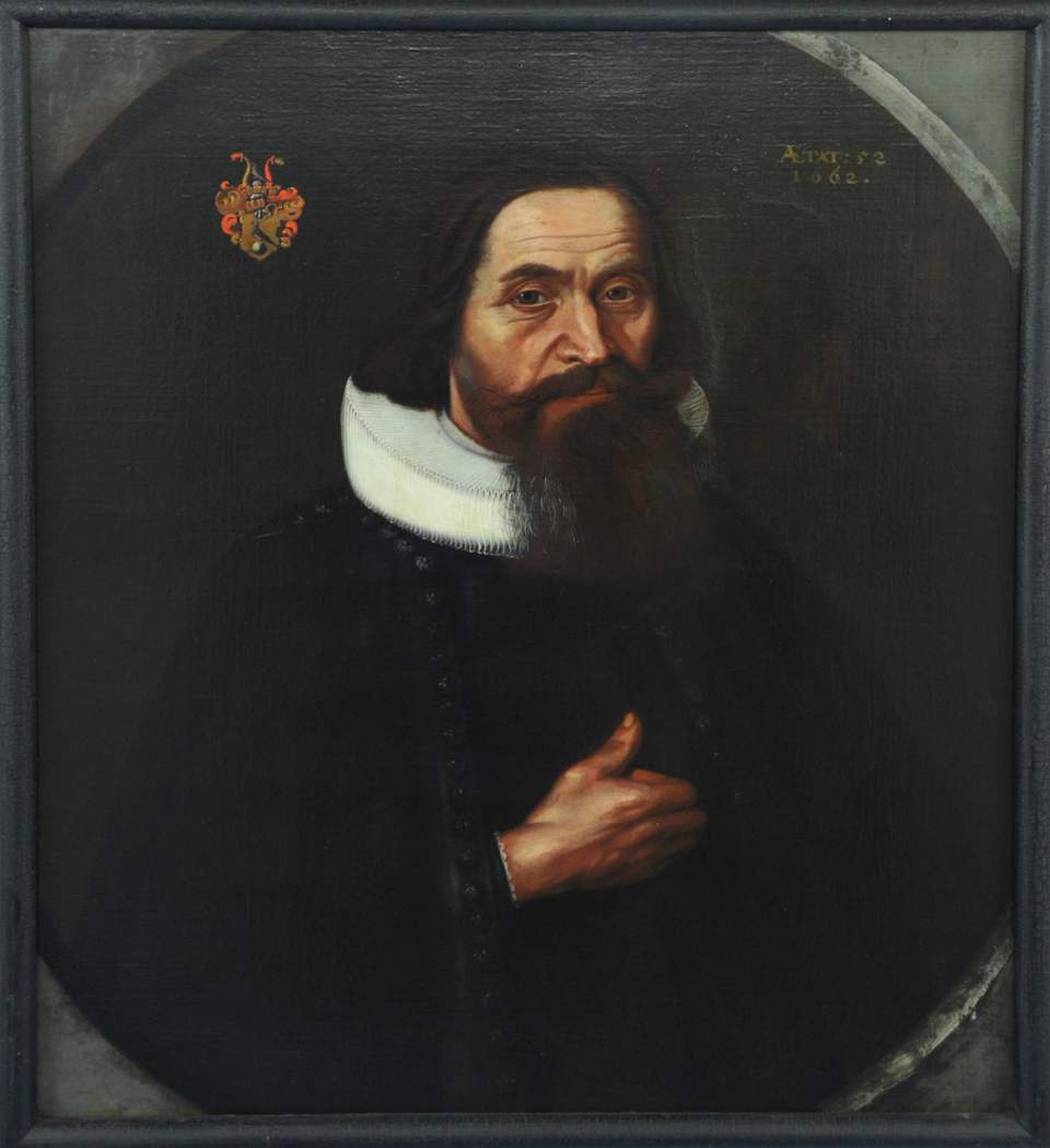 Porträt Bartholomäus Schobinger (1610-1675), Bildnis