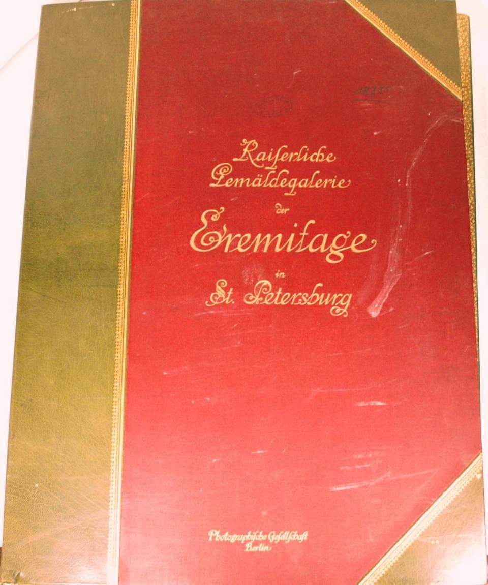 Katalog der Kaiserlichen Gemäldegalerie, Eremitage