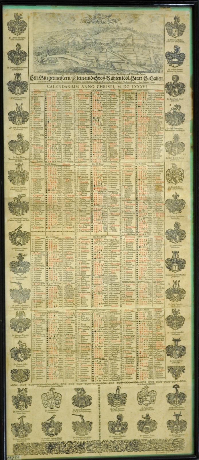 Plakatkalender, Wandkalender 