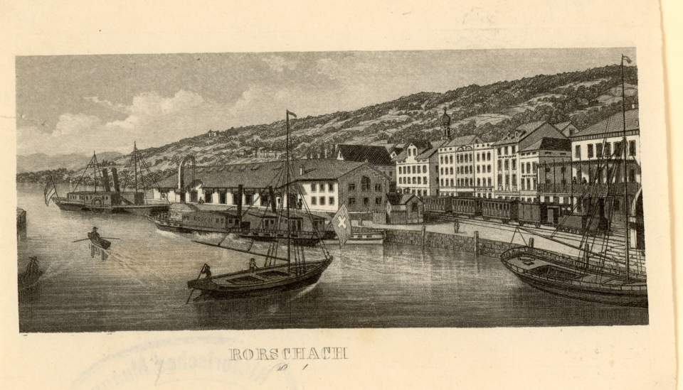 Rorschach Hafenansicht