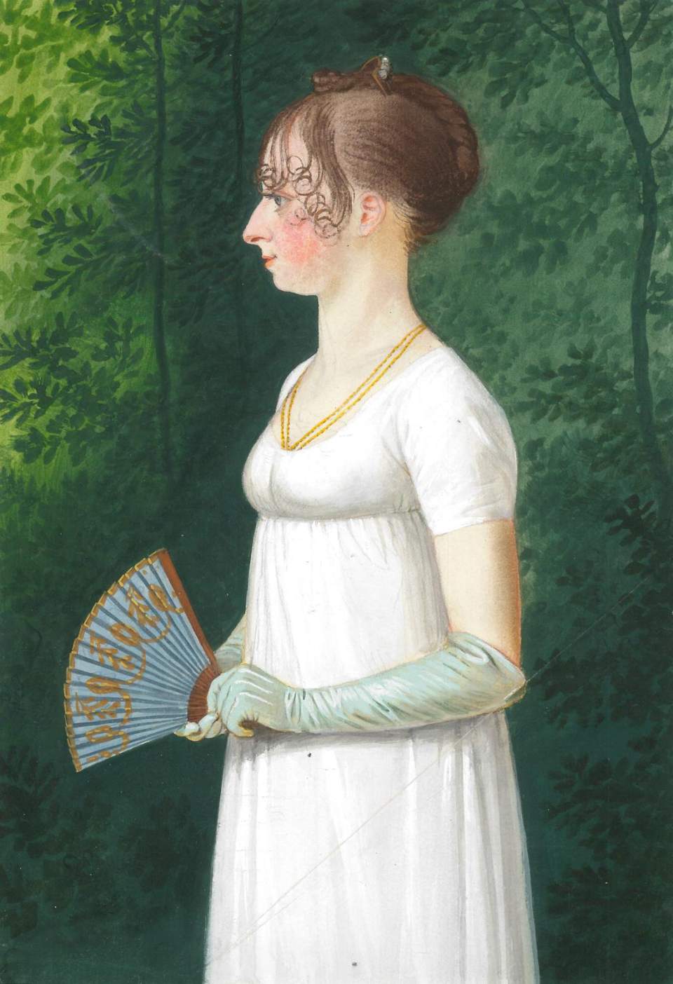 Porträt, Bildnis Katharina Scheitlin - Tschudi