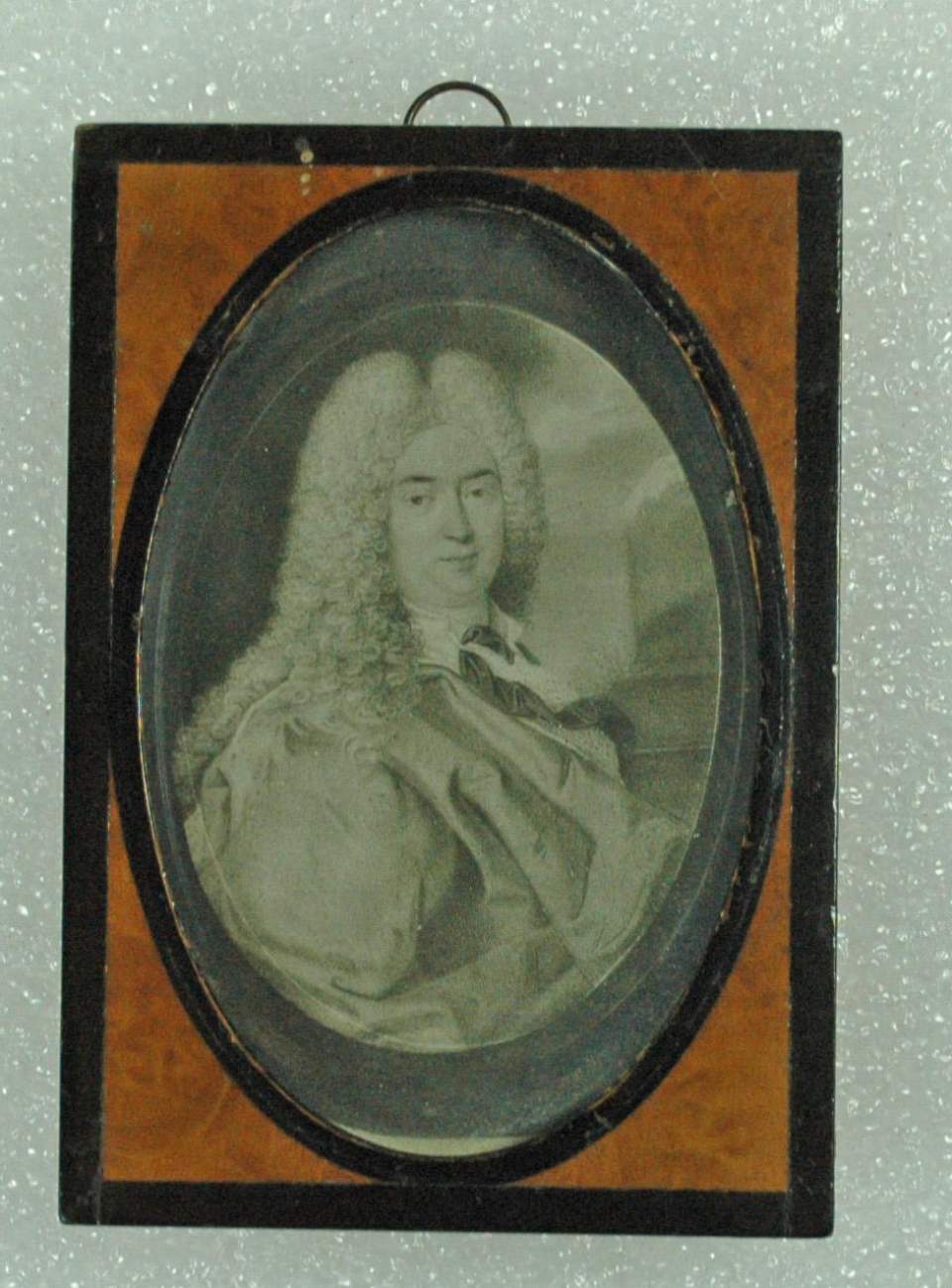 Bildnis des Hans Jakob Högger 1686-1742 Druckkopie eines Bildnisses