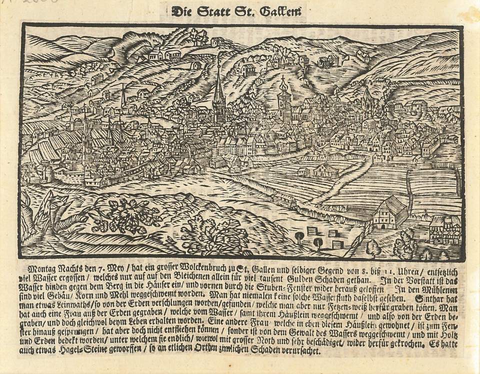 St.Gallen von Nordwesten