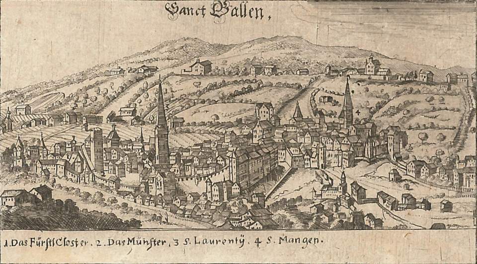 St.Gallen von Südosten