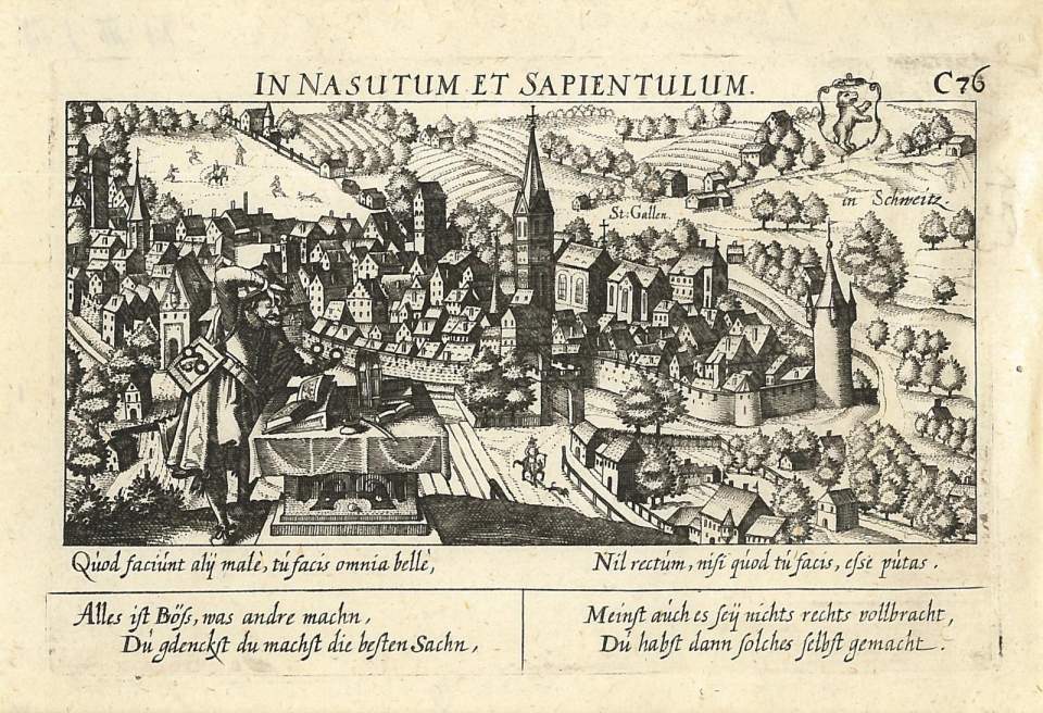 St.Gallen von Westen