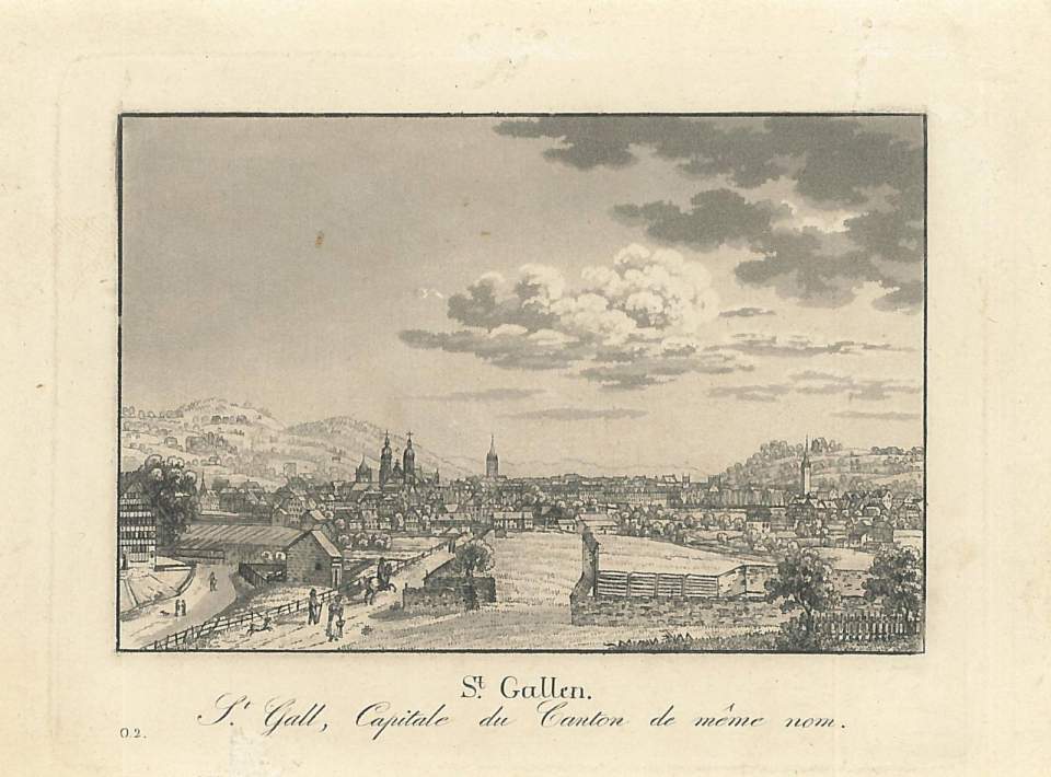 St.Gallen von Osten