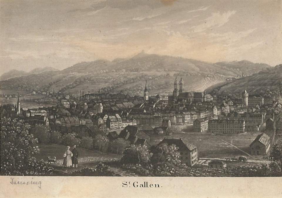 St.Gallen von Nordwesten