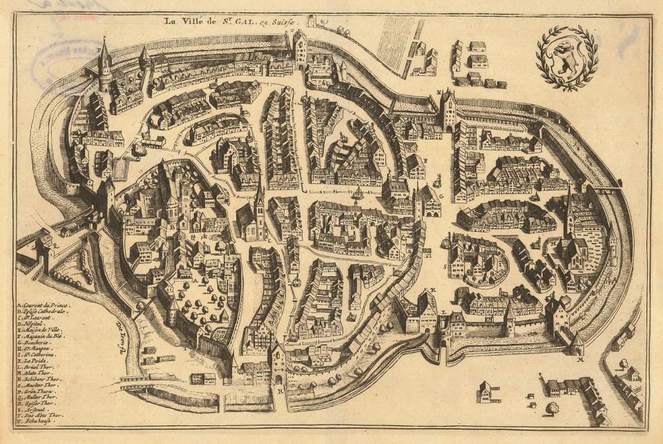 St.Gallen von Osten