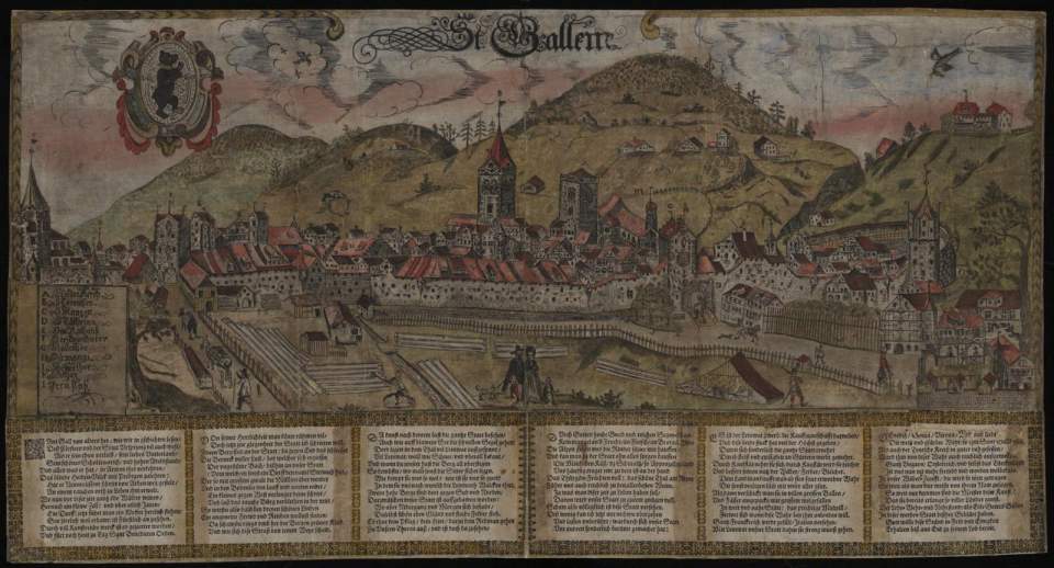 St.Gallen von Westen