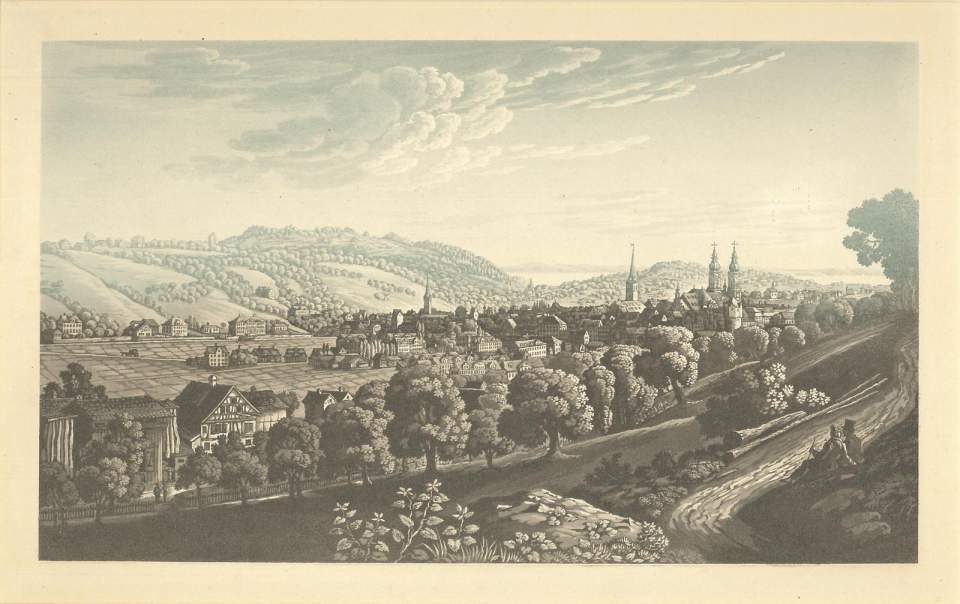 St.Gallen von Südwesten
