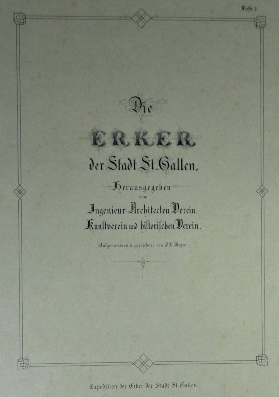 Die Erker der Stadt St. Gallen