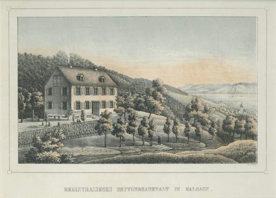 Ansicht Rheintalische Rettungsanstalt, Balgach