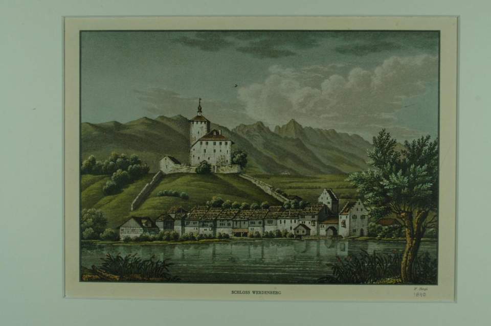 Ansicht Schloss Werdenberg