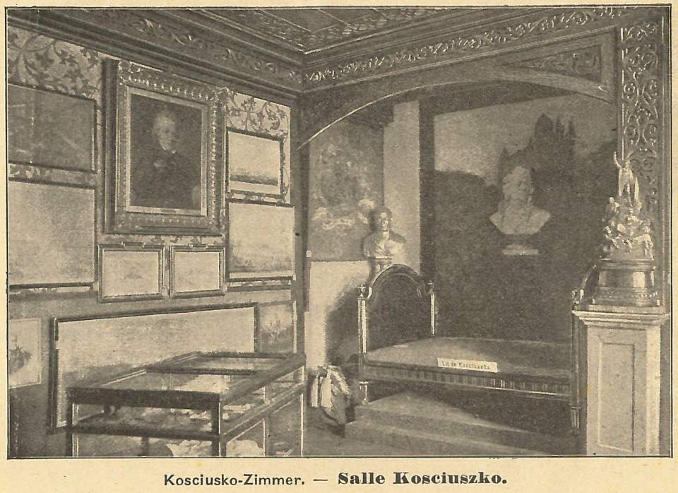 Grafik, Kościuszko Zimmer im Polenmuseum Rapperswil