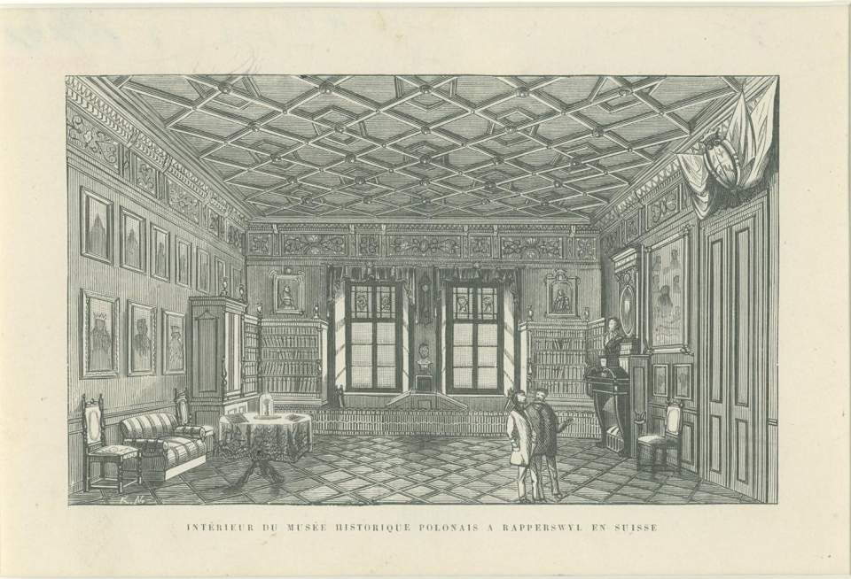 Inneres Polnisches Museum Schloss Rapperswil