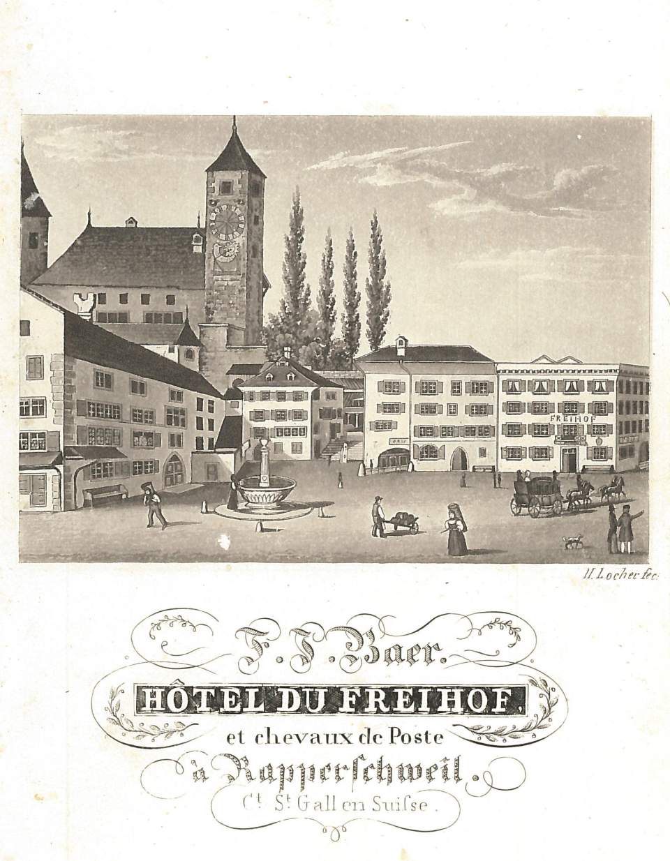 Ansicht Hotel Freihof Rapperswil