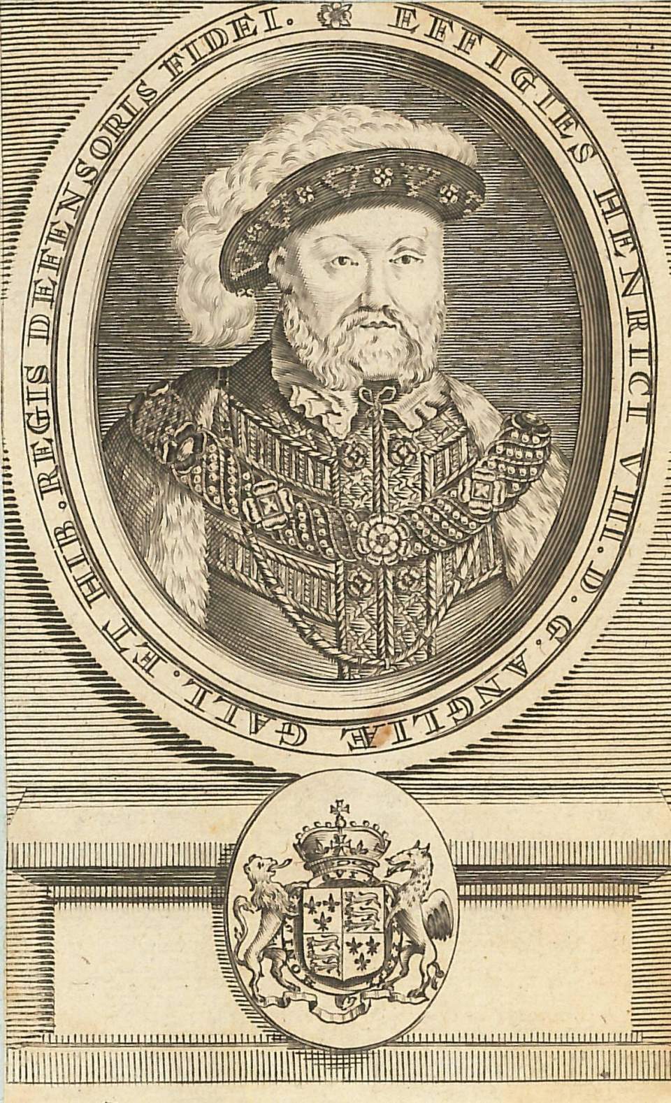 Grafik, Heinrich VIII. König von England