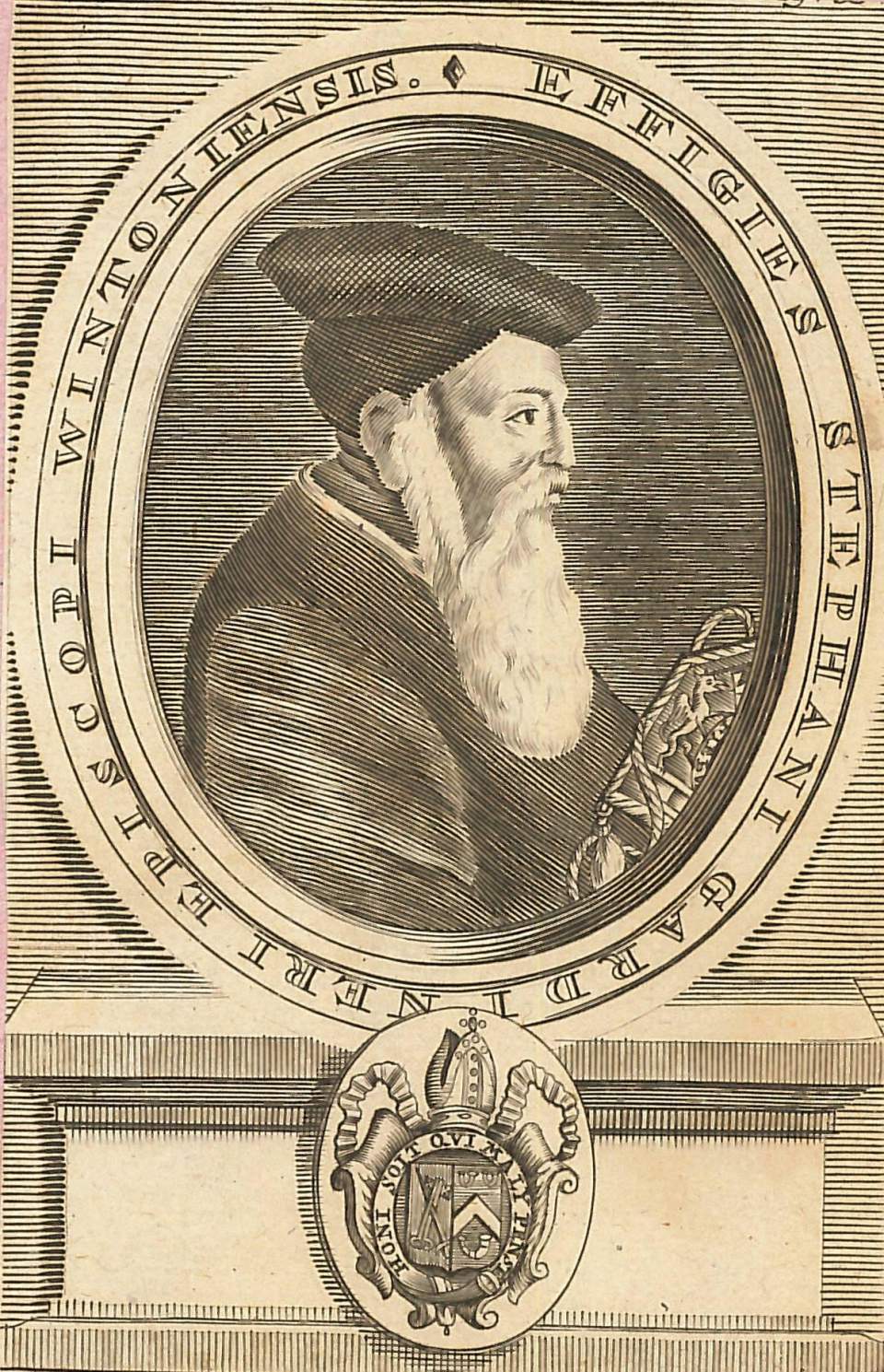 Grafik, Kardinal Effigies Stephani Gardineri Episcopi Wintriensis