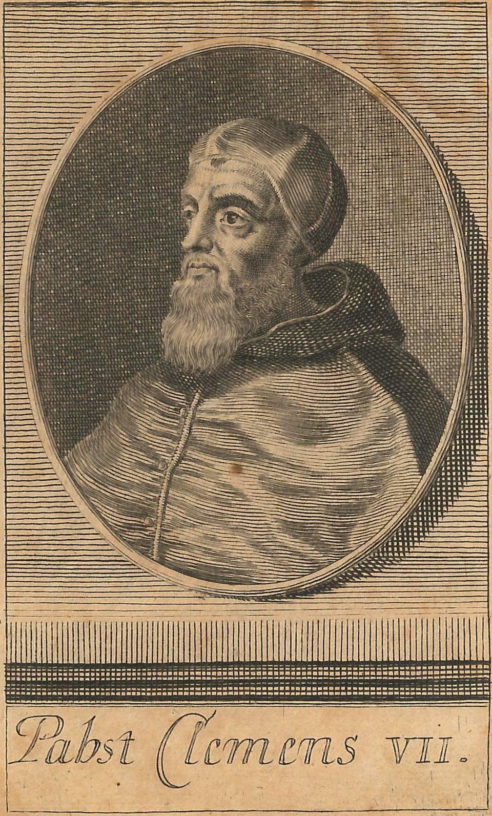 Grafik, Papst Clemens VII