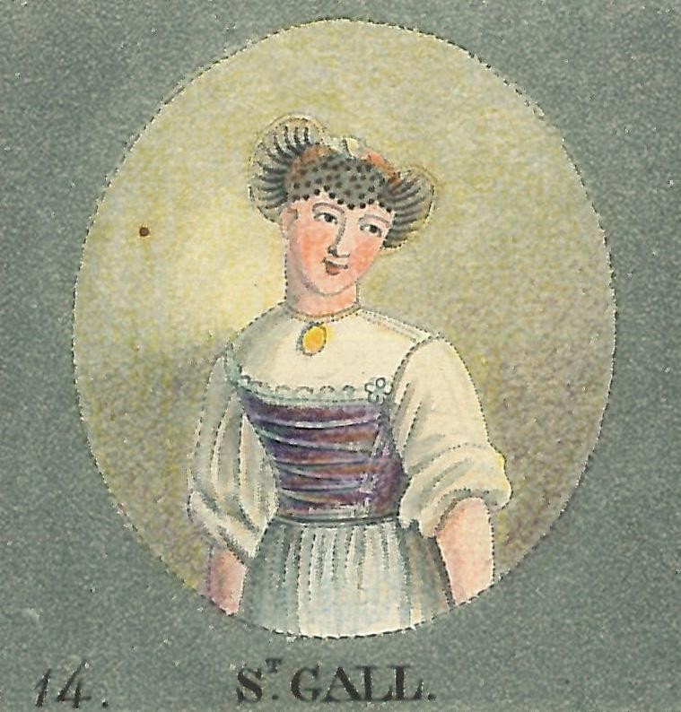St. Galler Tracht, Landschaft