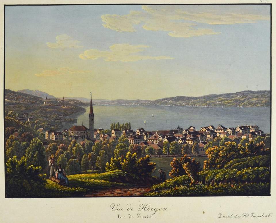 Ansicht Horgen Kt. Zürich
