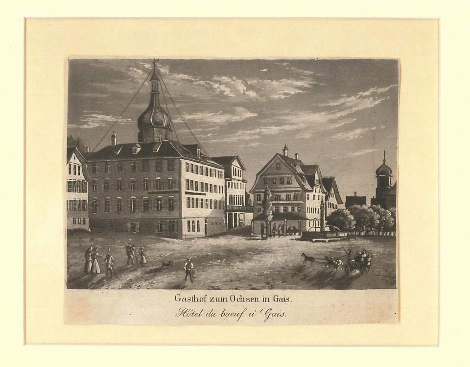Ansicht Gasthof in Gais