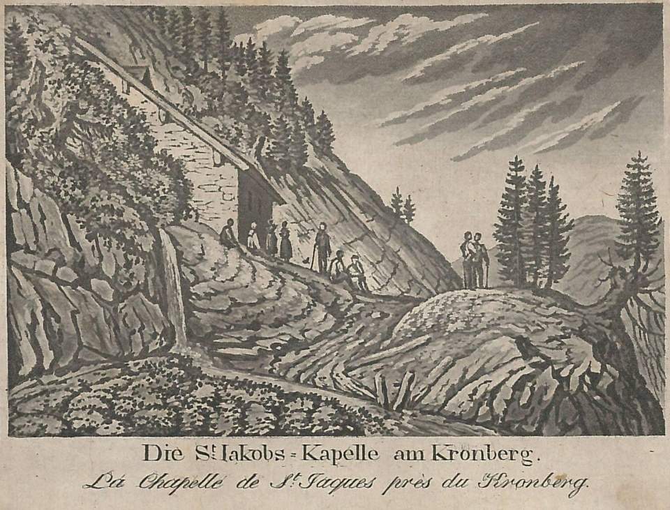 Stich, Die St. Jakobs Kapelle am Kronberg