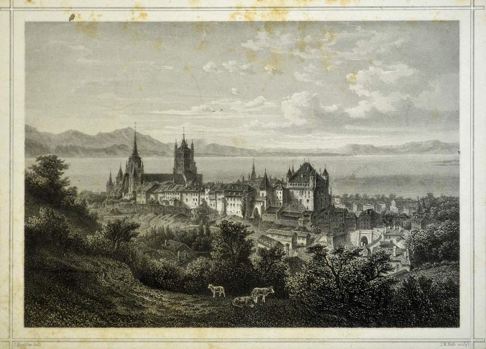 Ansicht Lausanne