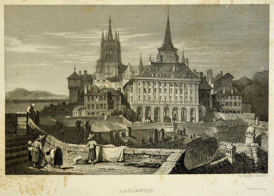 Ansicht Lausanne