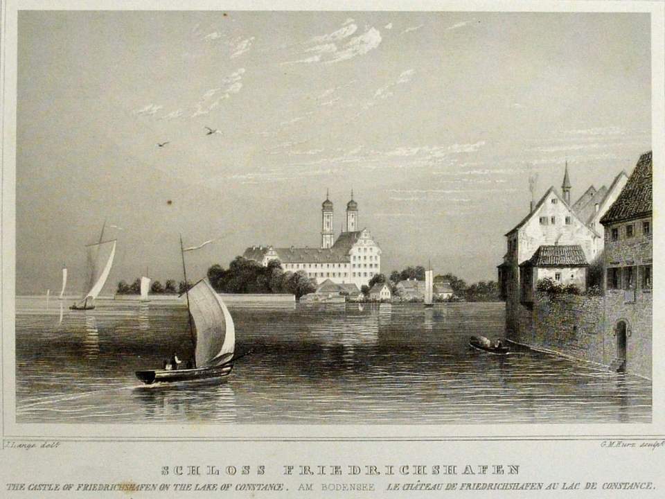 Ansicht Schloss Freidrichshafen