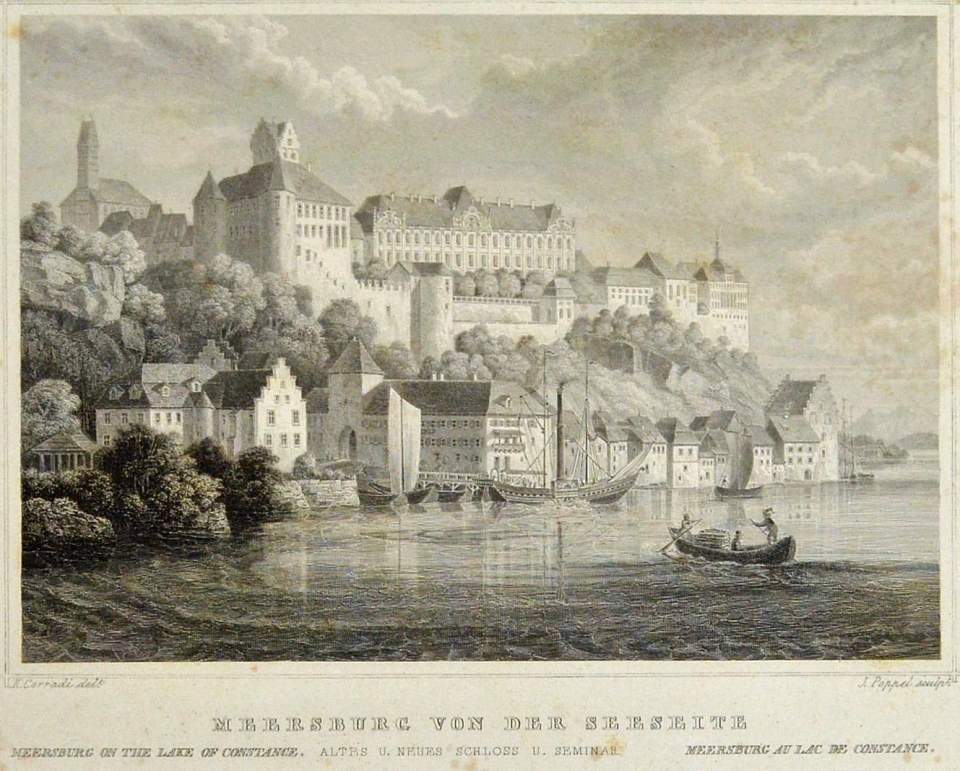 Ansicht Meersburg am Bodensee