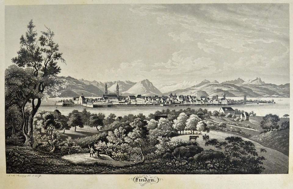 Ansicht Lindau am Bodensee