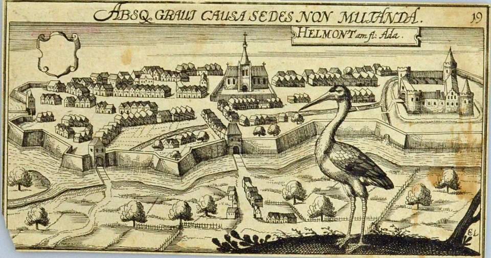 Ansicht Helmond, Stadt in den Niederlanden, Nordbrabant