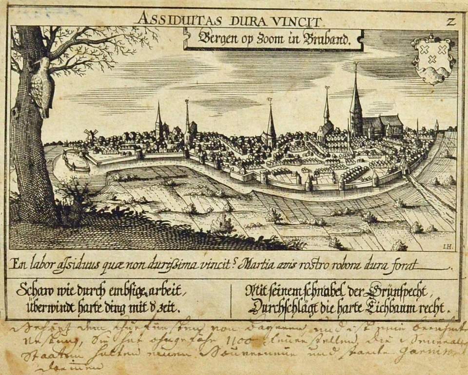 Ansicht Bergen, Niederlande