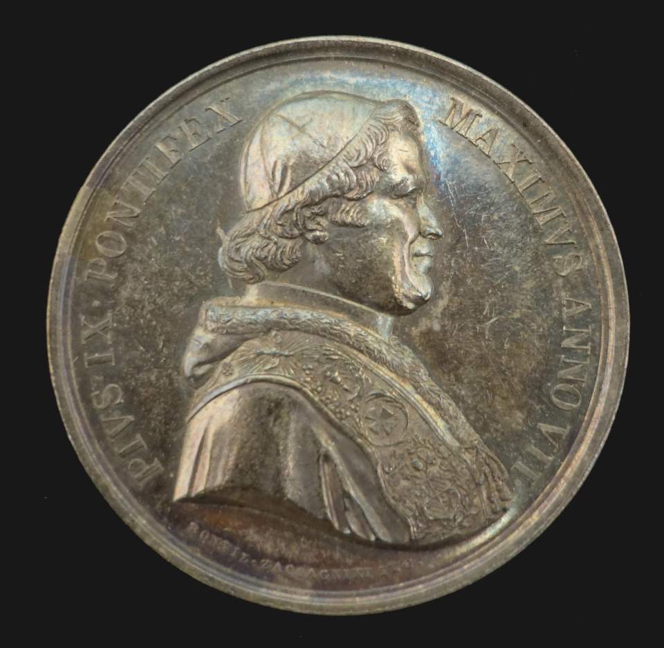 Medaille Papst Pius IX. 1846-78