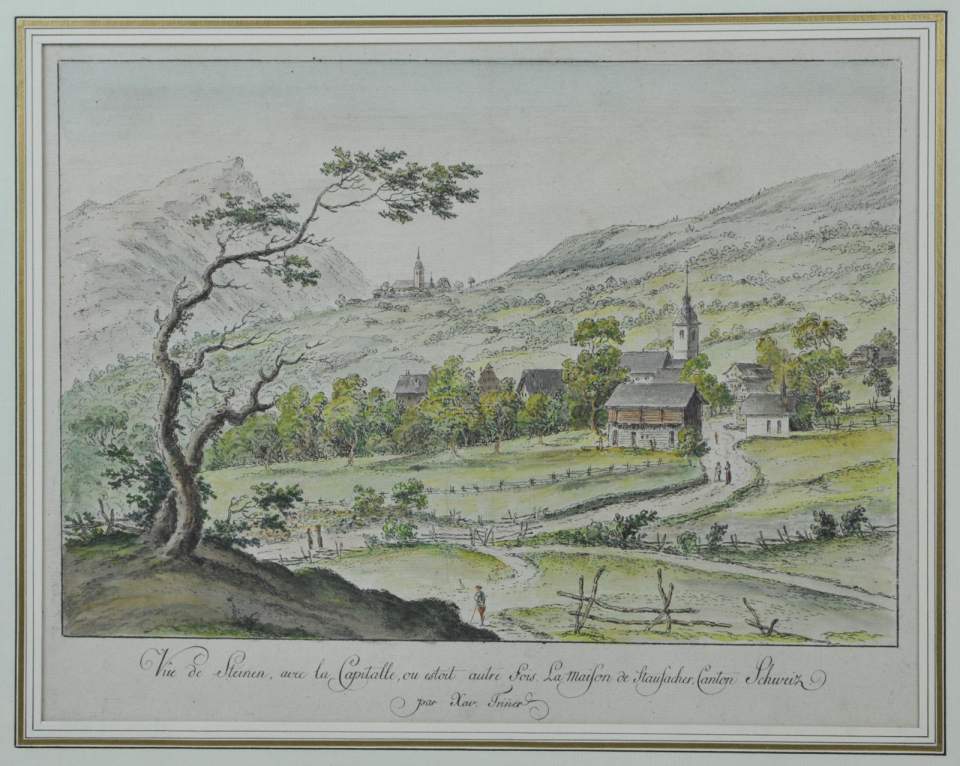 Stich, Vue de Steinen