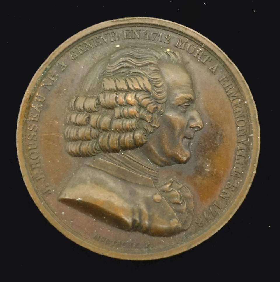 Medaille Jean Jacques Rousseau, Genf