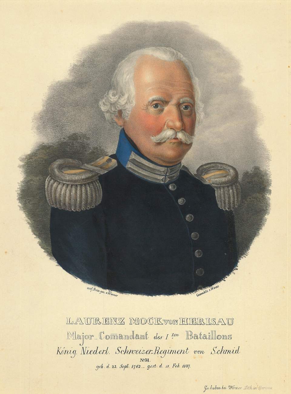 Grafik, Laurenz Mock von Herisau