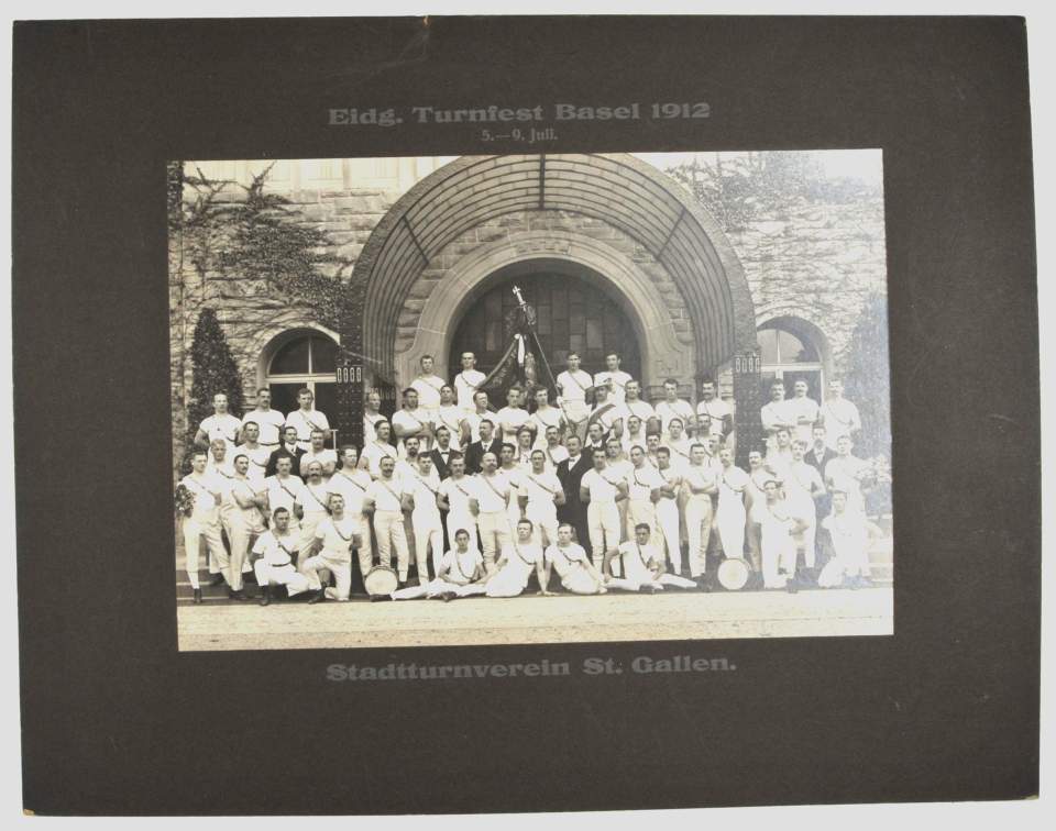 Fotografie "Eidg. Turnfest Basel 5. - 9. Juli 1912"