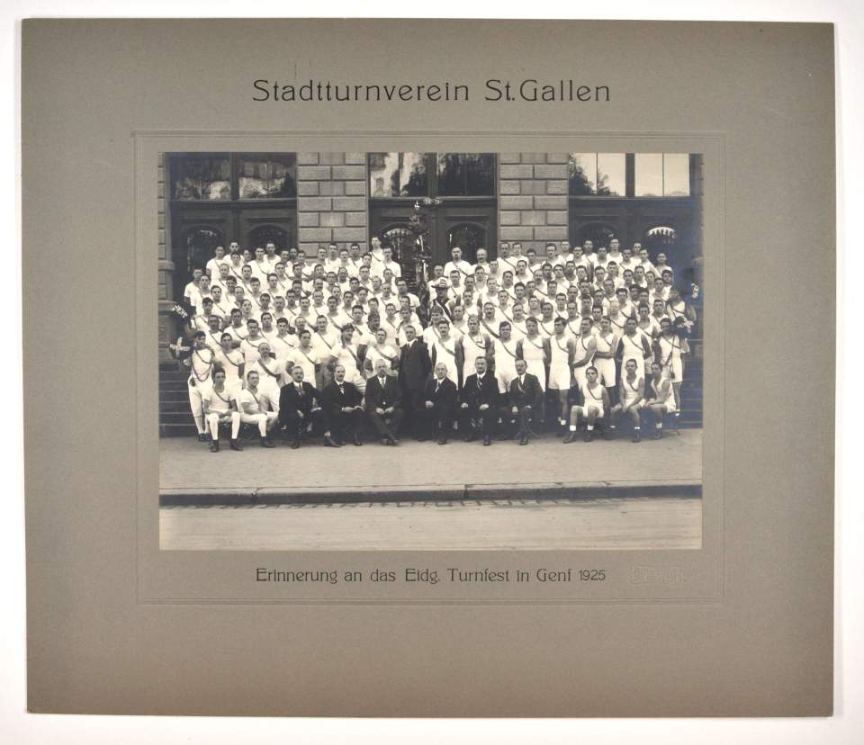 Stadtturnverein St. Gallen, Erinnerung Eidg. Turnfest Genf 1925