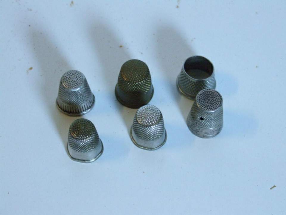 6 Fingerhüte