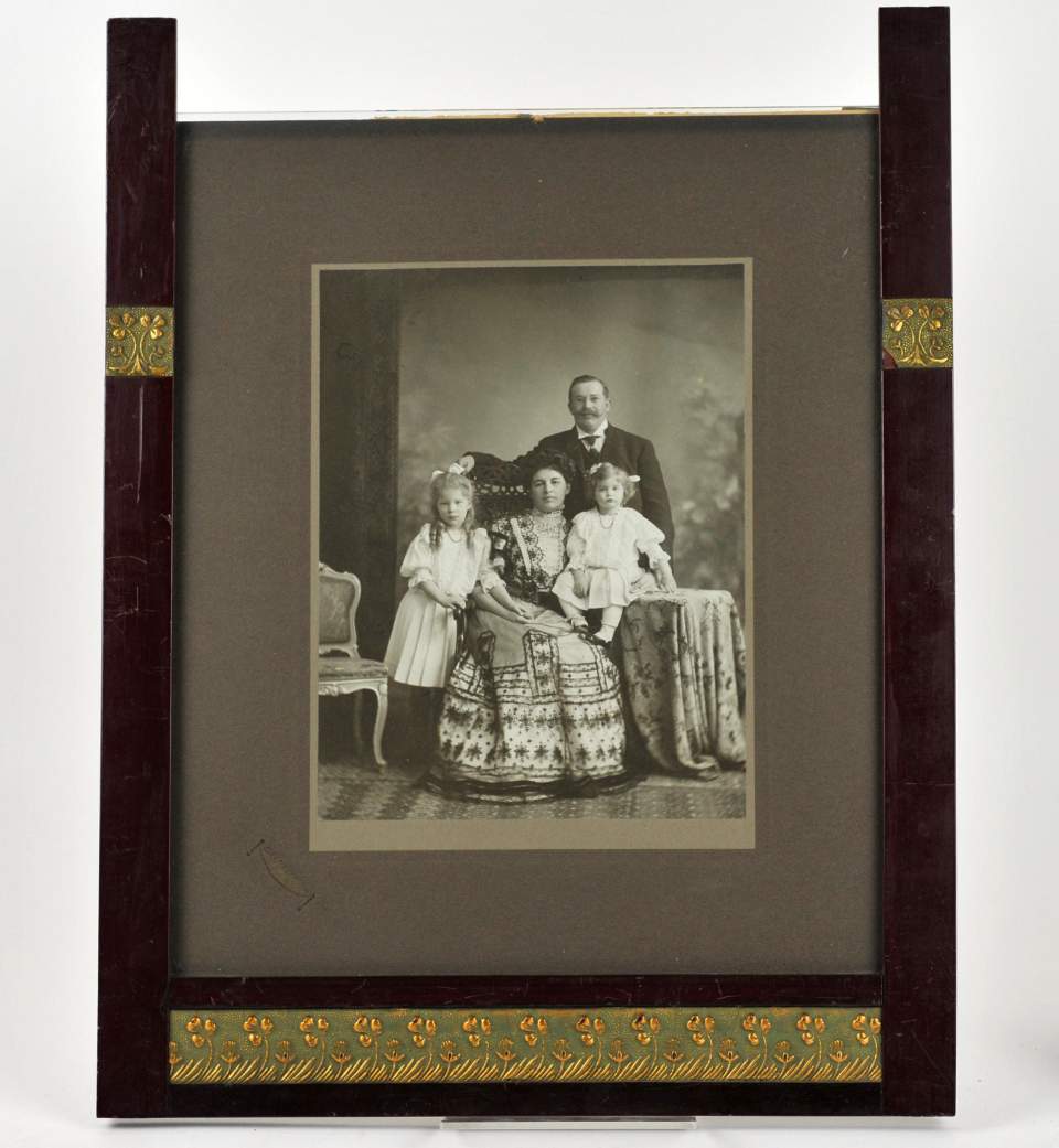 Familienfoto der Familie Messa, St.Gallen 1907