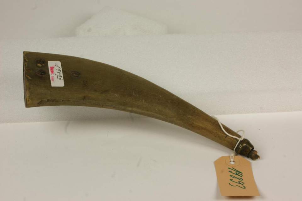 Pulverflasche oder Pulverhorn