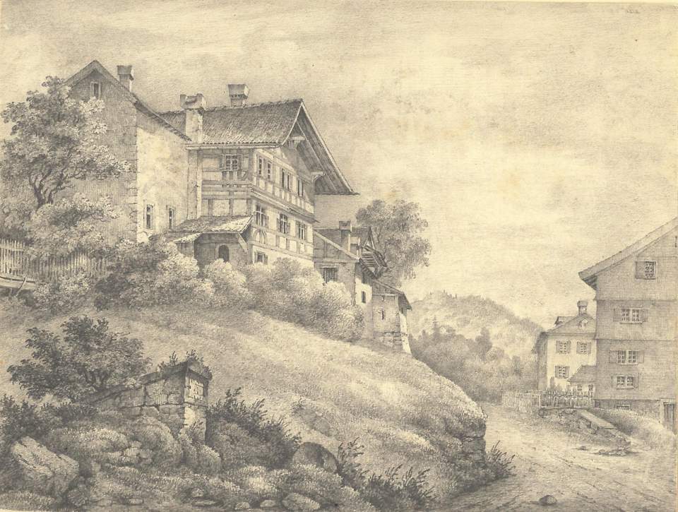 Ansicht Färberei bei St.Gallen