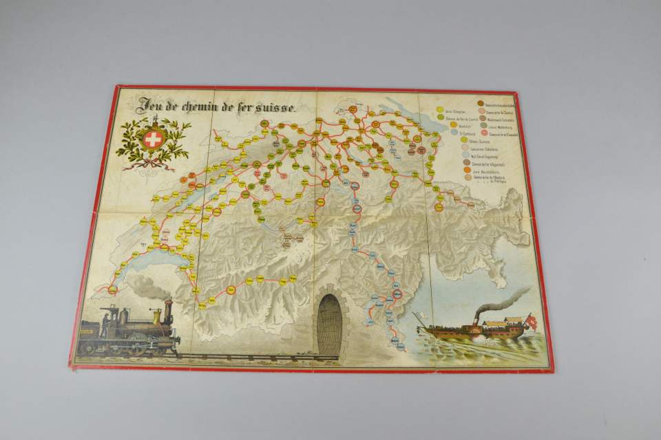 Schweizer Eisenbahnspiel, Gesellschaftsspiel 